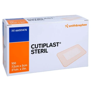 Cutiplast Steriel Wondverband 5x7,2 cm 100 st.