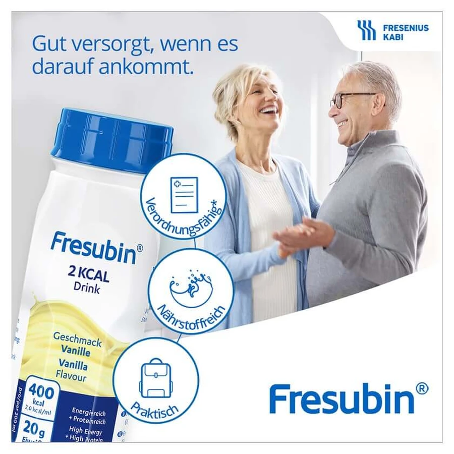 Fresubin 2 kcal Waldfrucht hochkalorische Trinknahrung 24X200 ml