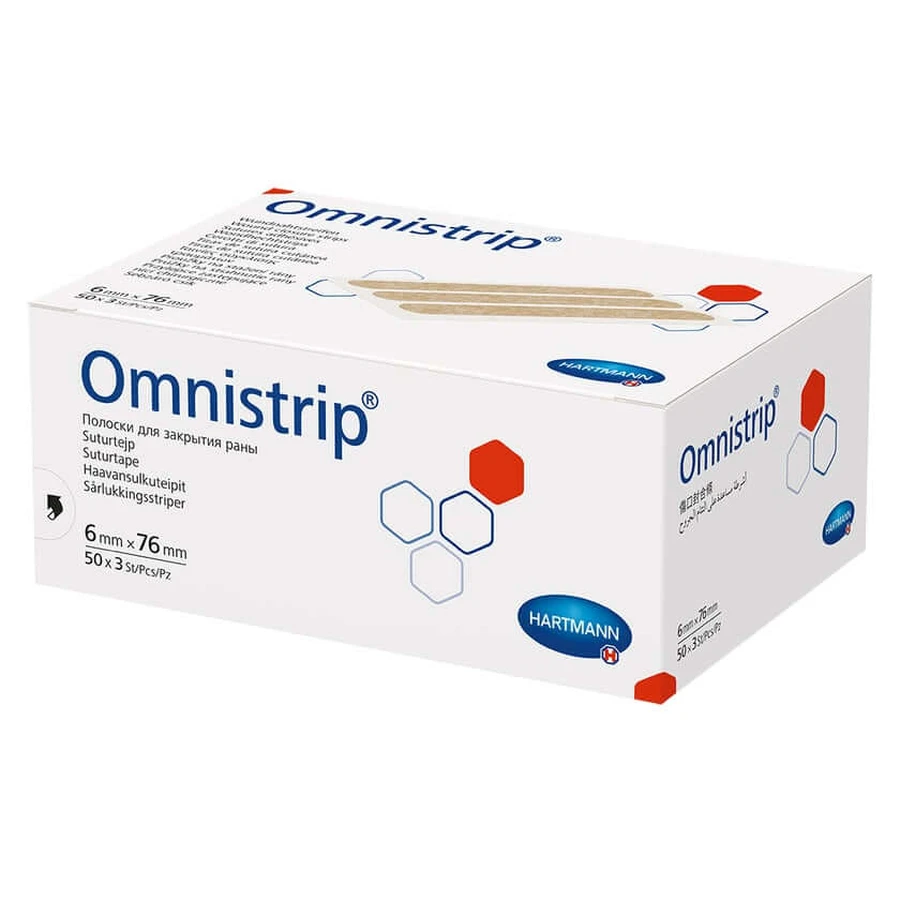 Strisce di sutura Omnistrip 6 x 76 mm 150 pz.