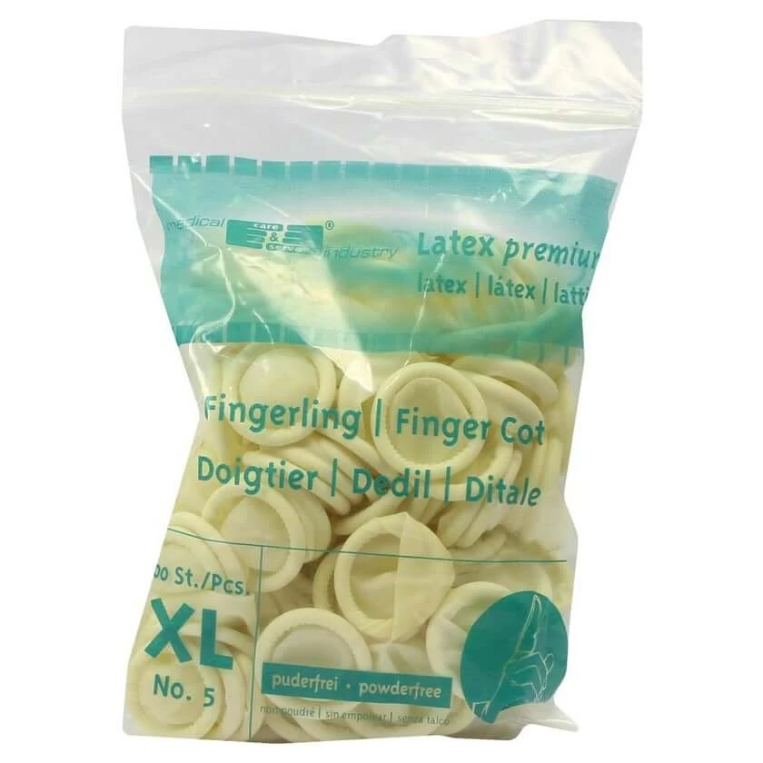 Fingerling Latex Gr.5 extra large 100 St