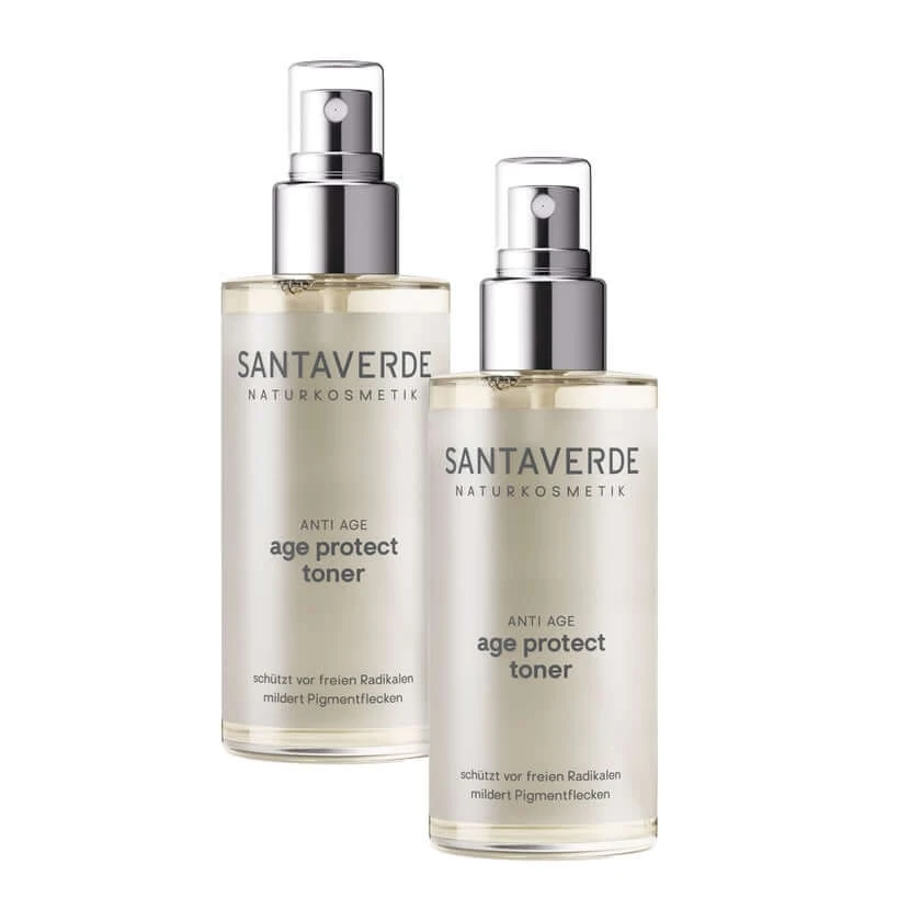 SANTAVERDE Age Protect Toner Doppelpack 2X100 ml