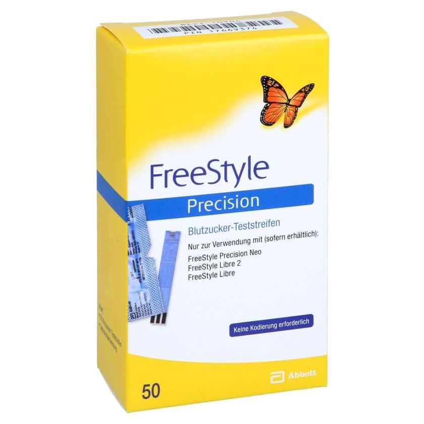 Freestyle Precision Blutzucker Teststr.o 50 St