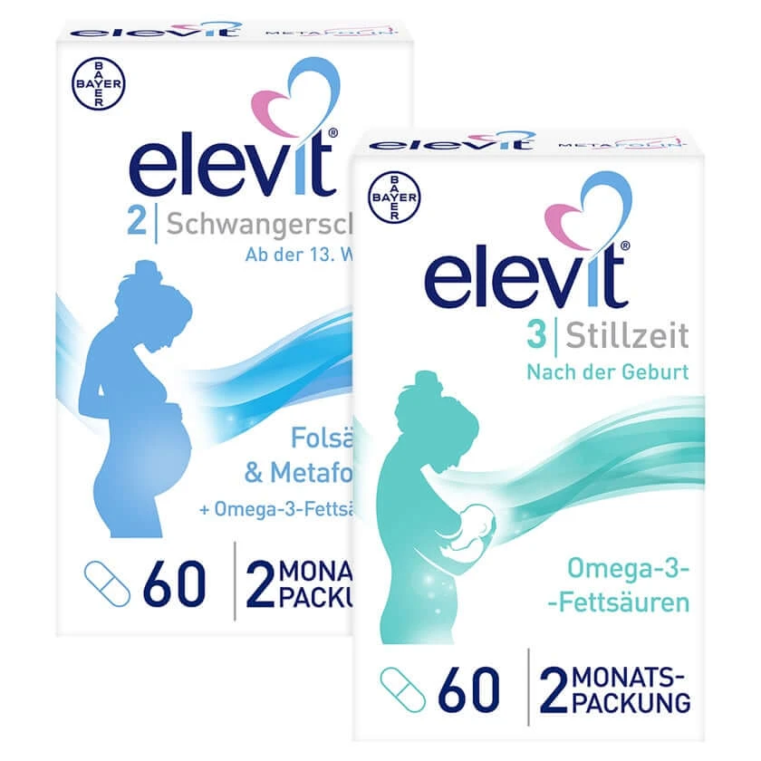 Elevit Schwangerschafts- u. Stillzeitset 1 Set