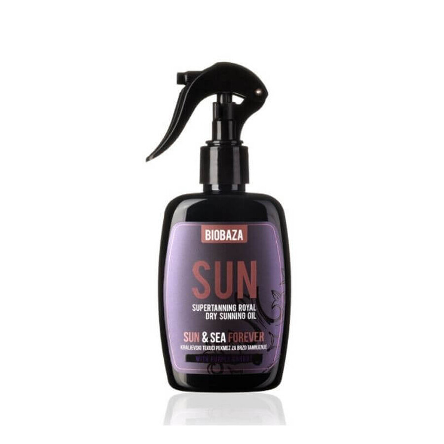 Ulei natural - bronz intens x 250 ml,  Biobaza Sun