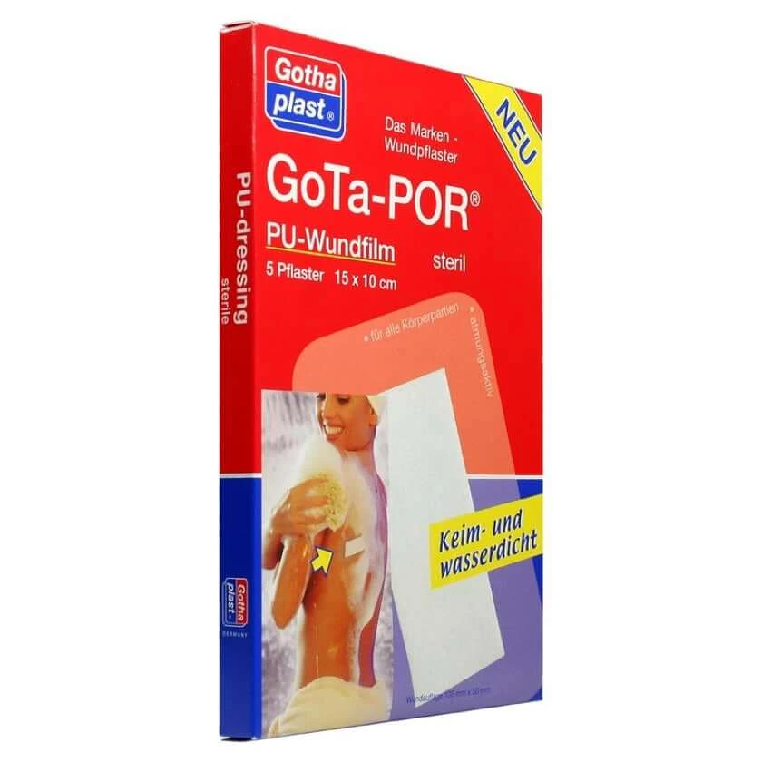GOTA POR PU Wundfilm 15x10cm steril 5 St