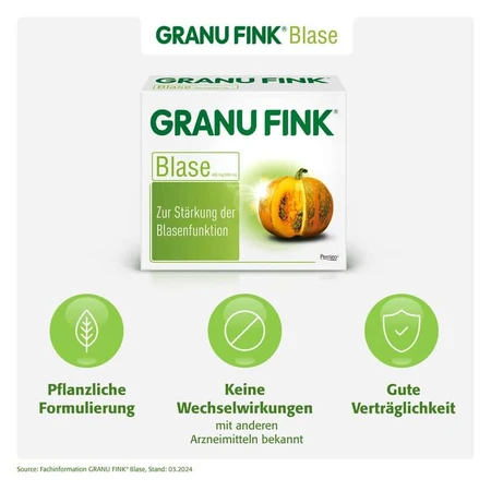 GRANU FINK Capsule pentru vezica urinară 160 Capsule
