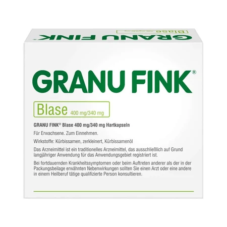 GRANU FINK Capsule pentru vezica urinară 160 Capsule