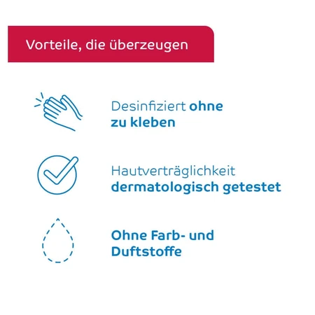 Desmanol care Hyclick alcohol-based hand sanitizer 1000 ml