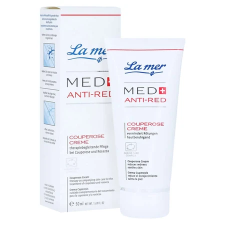 La mer MED+ ANTI-RED Couperose Krem bez perfum 50 ml: ceny i cechy