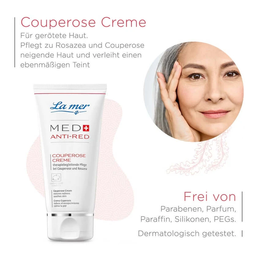 La mer MED+ ANTI-RED Couperose Krem bez perfum 50 ml: ceny i cechy