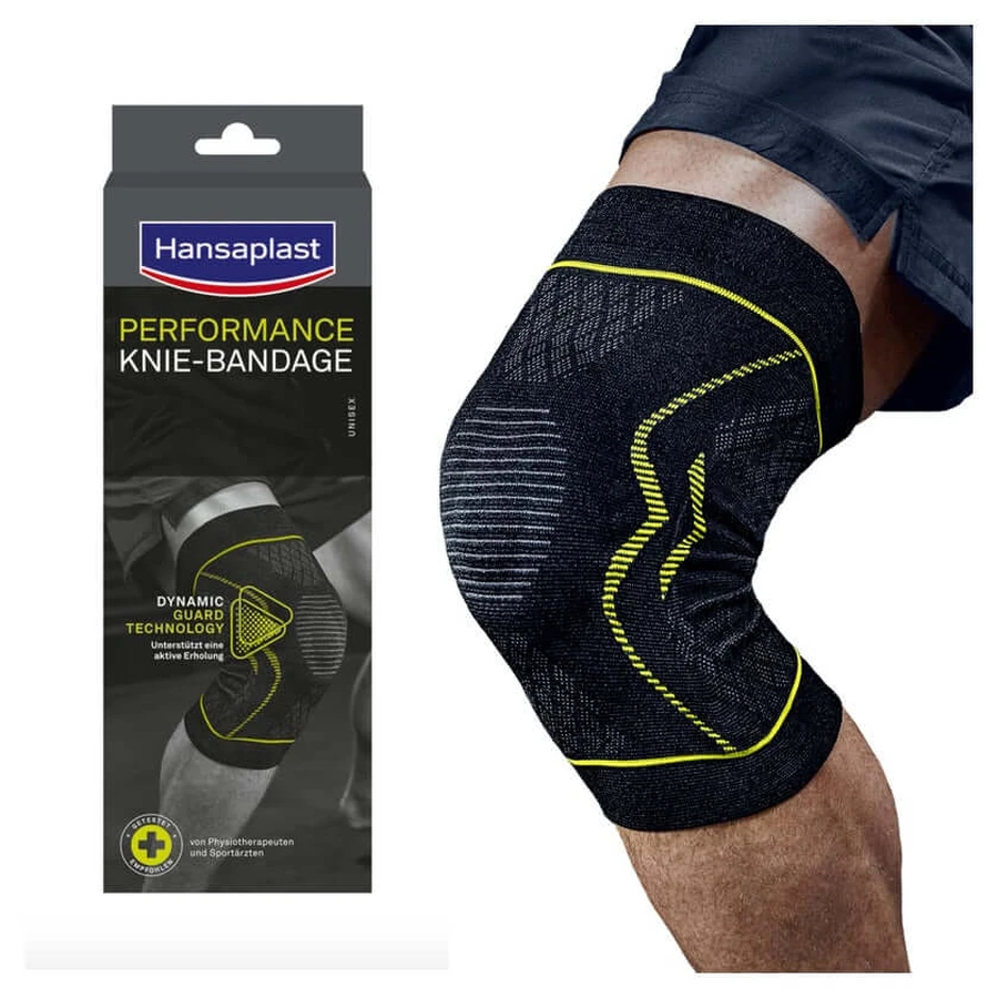 Hansaplast Suport de performanță pentru genunchi L/XL 1 buc