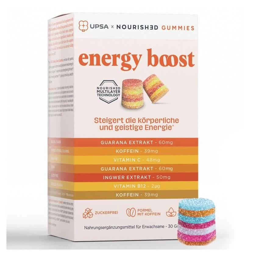 UPSA x Nourished 7 in 1 Gummies Energy 30 St
