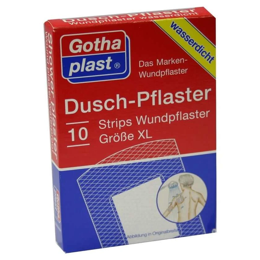 Gothaplast tencuieli de duș XL 48x70 mm 10 buc