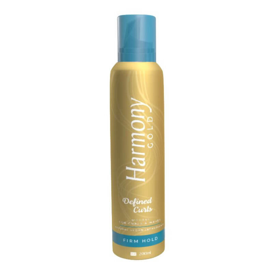 HARMONY Gold Hair Mousse Definierte Locken 200ml