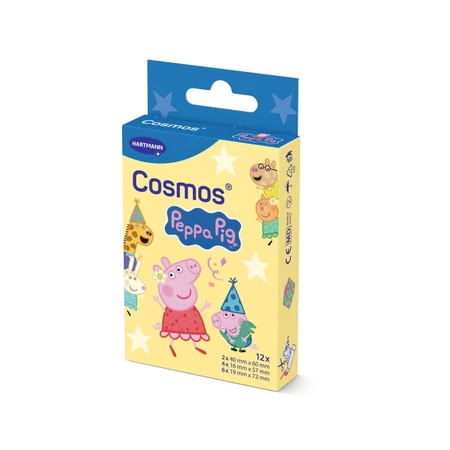 Cosmos Peppa Pig benzi de ipsos 3 dimensiuni 12 buc