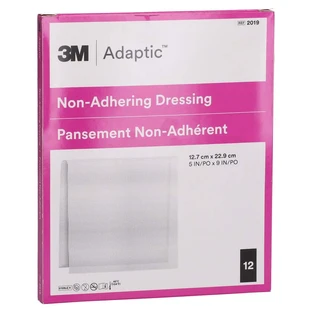 Adaptic 12.7x22.9 Cm Pansament umed pentru plăgi 12 buc.