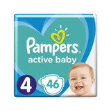 Pampers Active Baby 4, 9-14kg WHP(46)