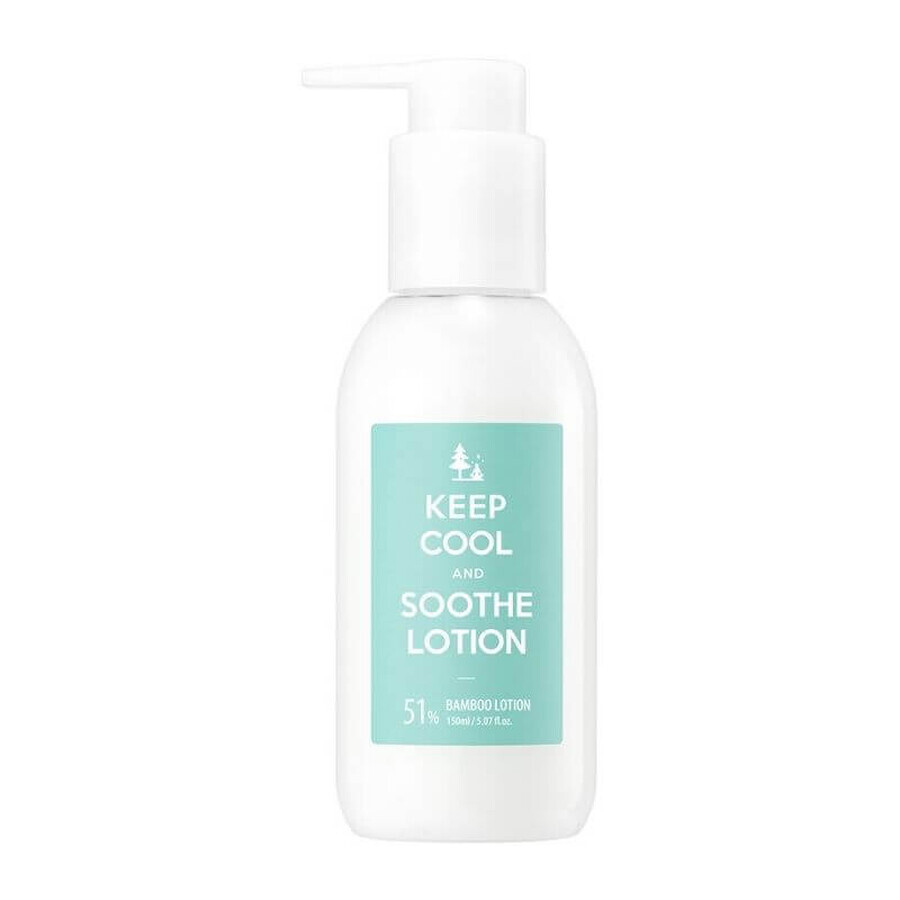 KEEP COOL Soothe Lotiune de fata cu extract de bambus Femei 150 ml