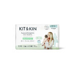 Scutece Hipoalergenice Eco Kit&Kin, Marimea 1, 2-5 kg, 160 buc