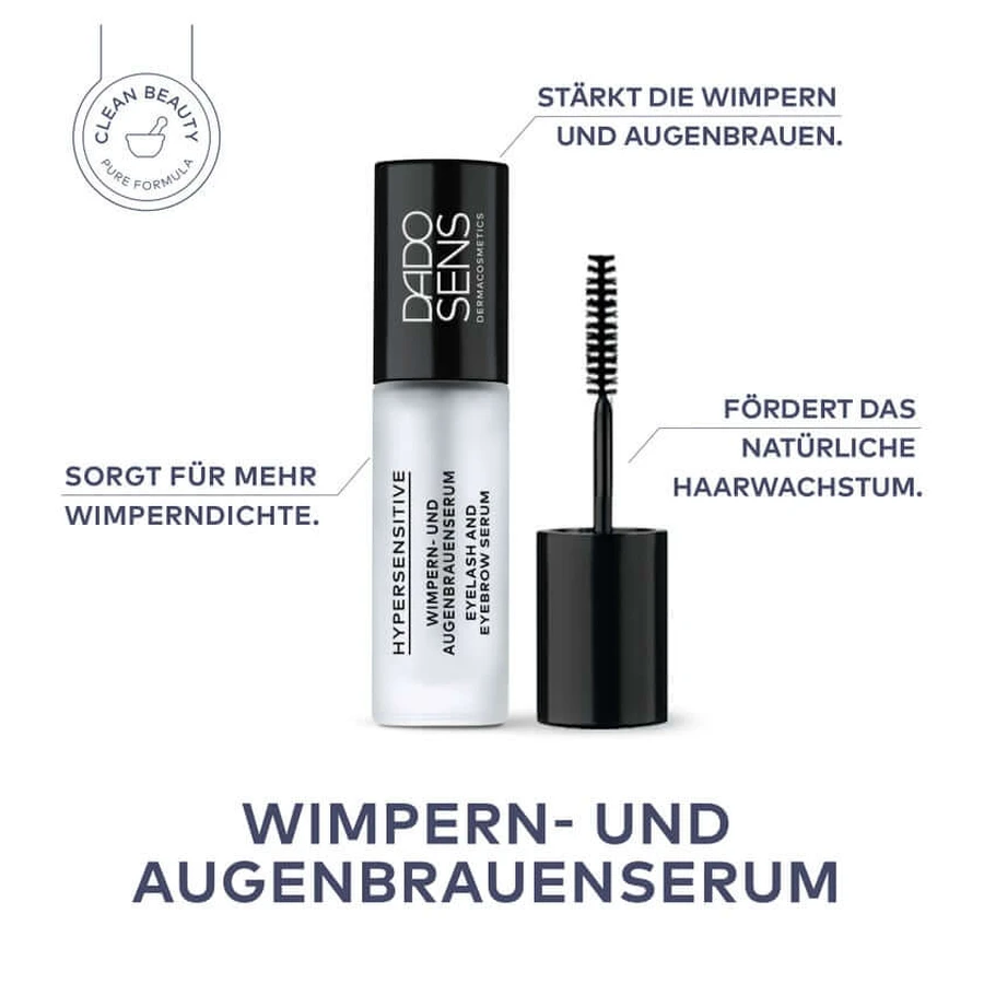 DADO SENS HYPERSENSITIVE EYE LASH AND EYE BROWSE SERUM - do nadwrażliwych okolic oczu 4,5 ml: ceny i cechy
