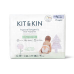 Scutece Hipoalergenice Eco Kit&Kin, Marimea 4, 9-14 kg , 136 buc