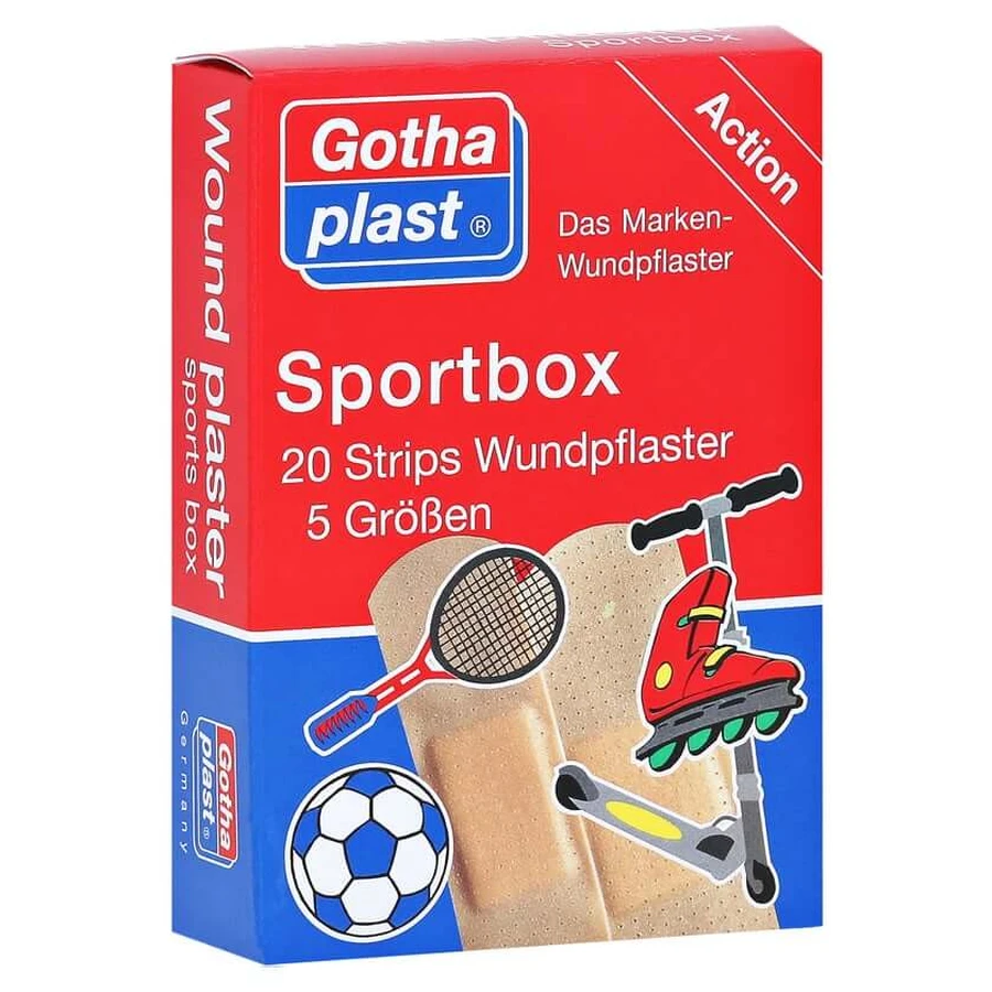 Gothaplast Sportbox Strips 5 tailles 20 pcs