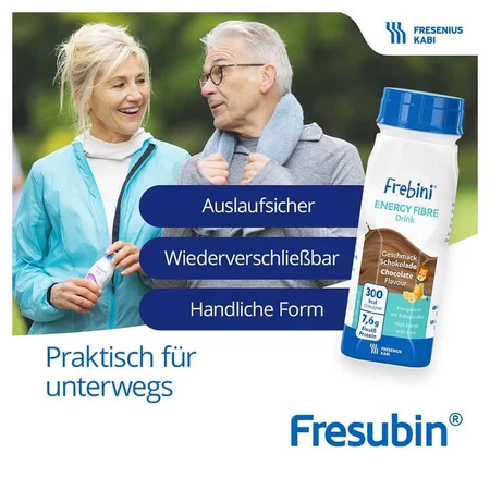 Frebini Energy Fibre Drinking Food Vanilla 4X200 ml