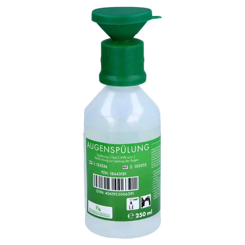 Augenspülflasche Einmalgebrauch Steril 2 250 ml
