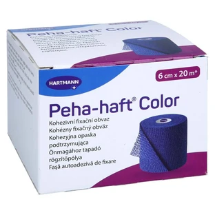 Peha-haft Bandă de fixare color fără latex 6 Cmx20 M Albastru 1 buc