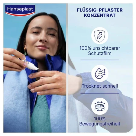 Hansaplast Zweite Haut Schutz Flüssig-pfl.konz. 10 ml