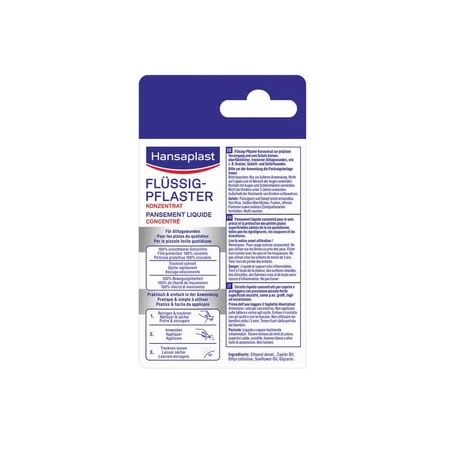 Hansaplast Zweite Haut Schutz Flüssig-pfl.konz. 10 ml