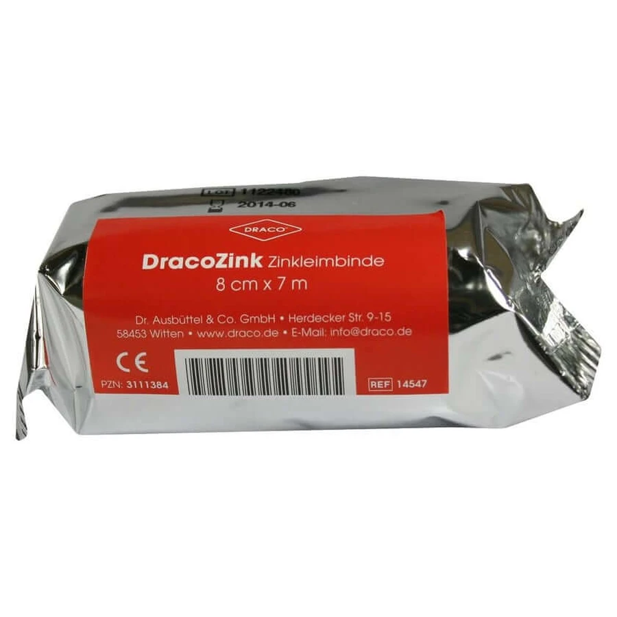 Benda adesiva in zinco Dracozink 8 cmx7 m 1 pz.