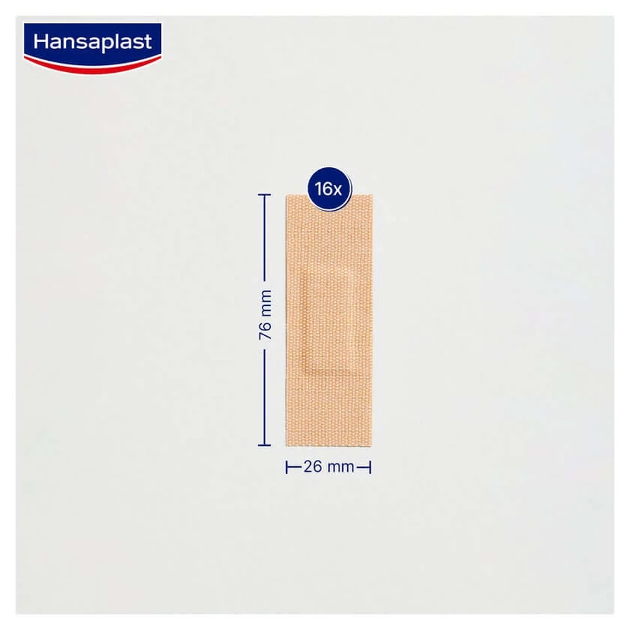 Hansaplast Gesso Extra Robusto 16 pz.