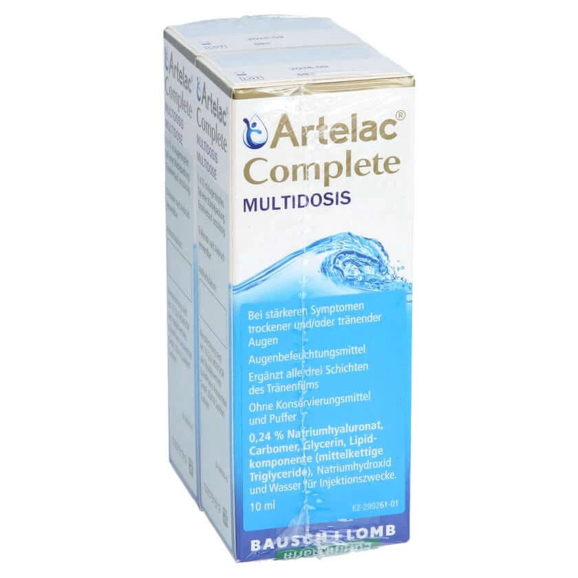 Artelac Complete Mdo Augentropfen 2X10 ml