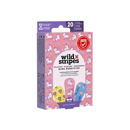 Wild Stripes children's plaster - Fantasy Edition 20 pcs
