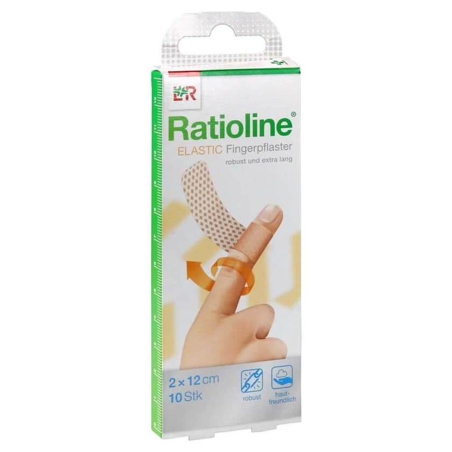 Ratioline Bandaj elastic pentru degete 2x12 cm 10 buc