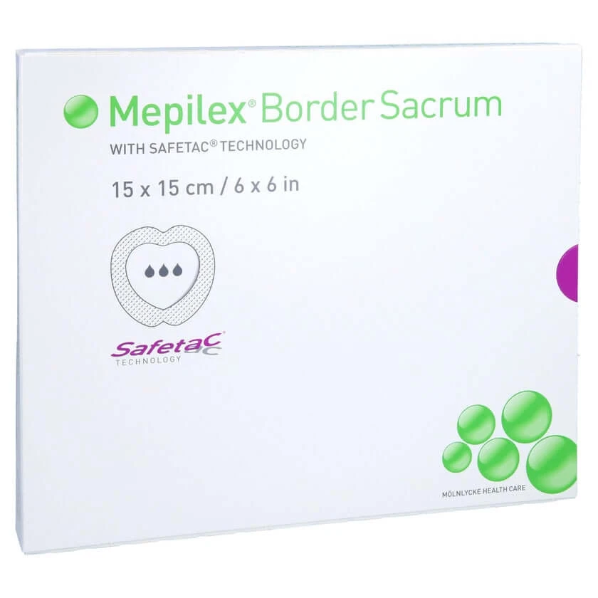 Mepilex Border Sacrum Schaumverb.15x15 c 5 St