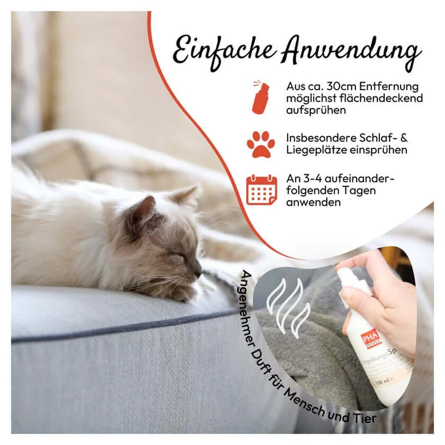 PHA Spray de mediu pentru câini/ pisici 150 ml