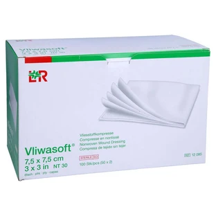 Vliwasoft compresse in tessuto non tessuto sterili 7,5x7,5 50X2 pz.