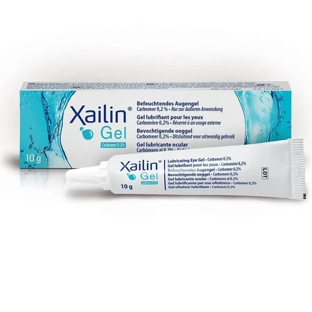 Xailin, 6 x 10 g - gel lubrificante oculare, Visufarma