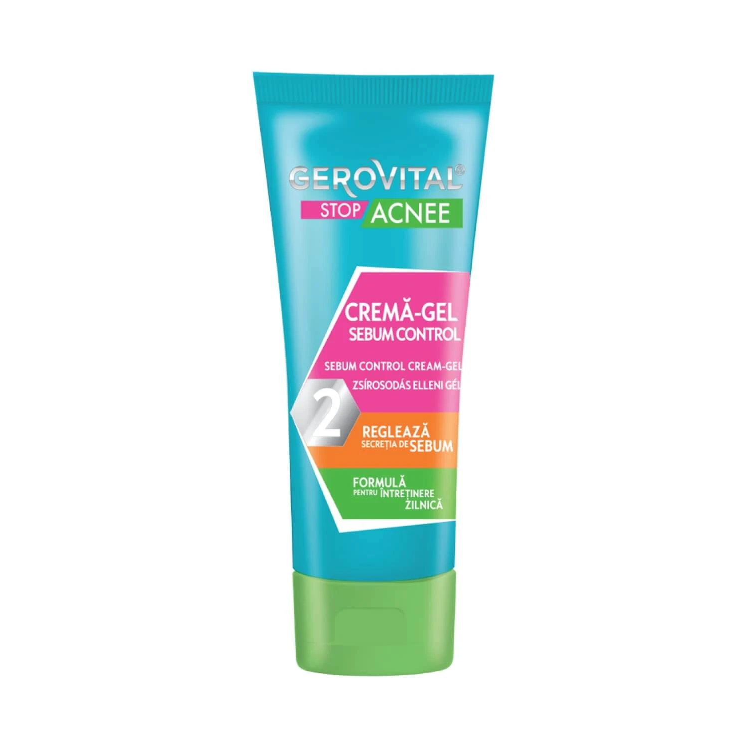 Gerovital Gel Creme Talgkontrolle, 50 ml, Farmec