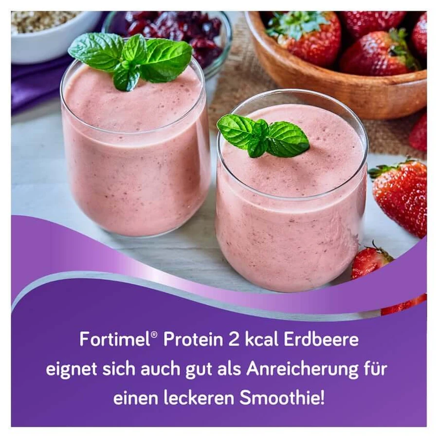 Fortimel Protéines 2 kcal Fraise 4X200 ml