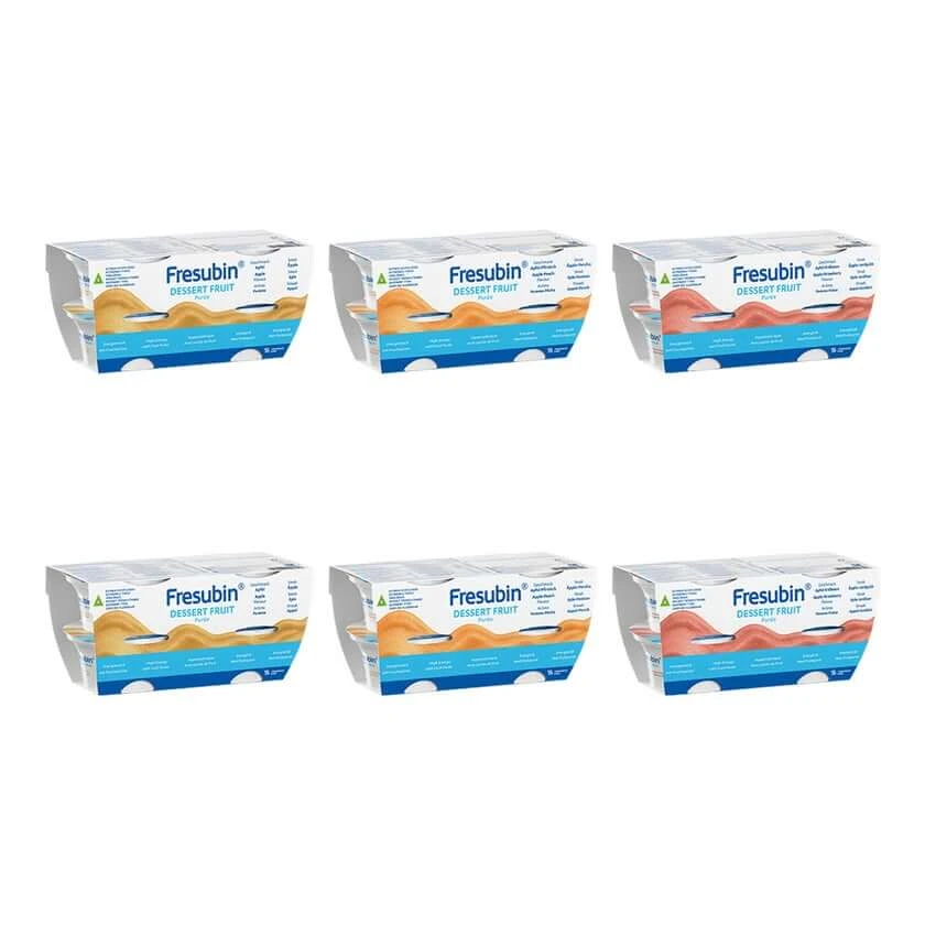 Fresubin Dessert Fruit Mischkarton im Be 24X125 g