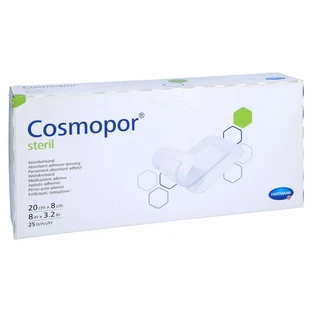 Pansament steril pentru răni Cosmopor 8x20 cm 25 buc