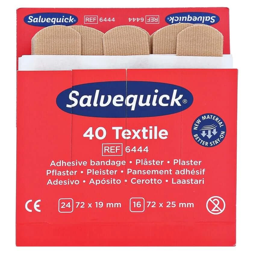 Salvequick Pflasterstrips Elastisch Refi 40 St