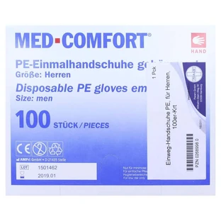 Gants jetables pour hommes boîte de 100 pièces