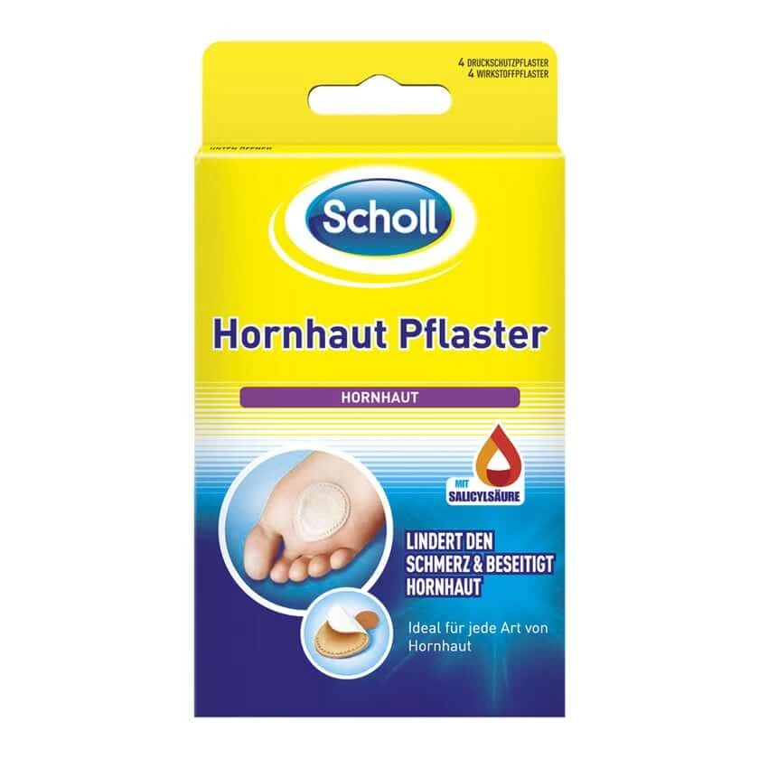Scholl Hornhaut Pflaster 4 St