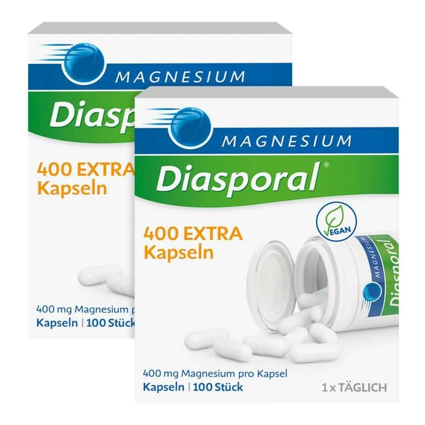 Doppelpack Magnesium Diasporal 400 2X100 St