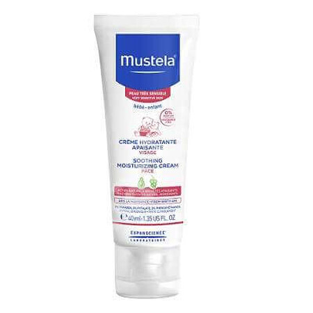 Beruhigende Feuchtigkeitscreme, 40 ml, Mustela