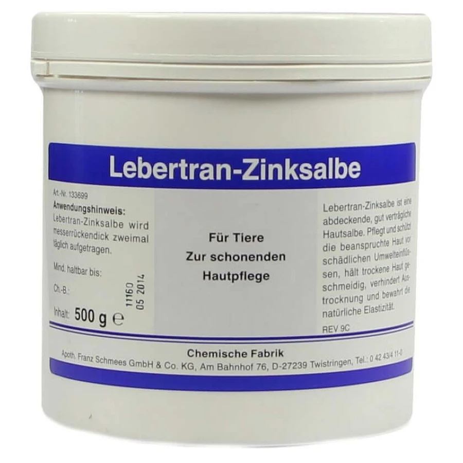 Unguent de zinc cu ulei de ficat de cod vet. 500 g